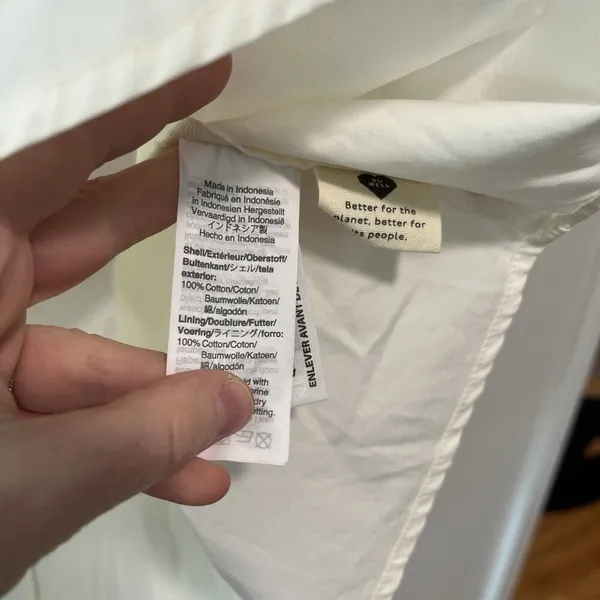 Madewell NWT Tie-Front Mini Dress‎ in White Size 0 - Image 6