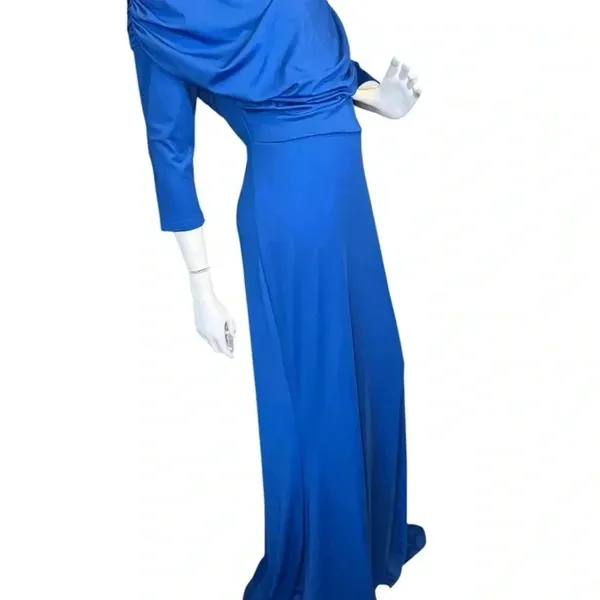 Unbranded Beautiful Royal Blue formal gown Mermaid Dress Size Larger. K-10 - Image 7