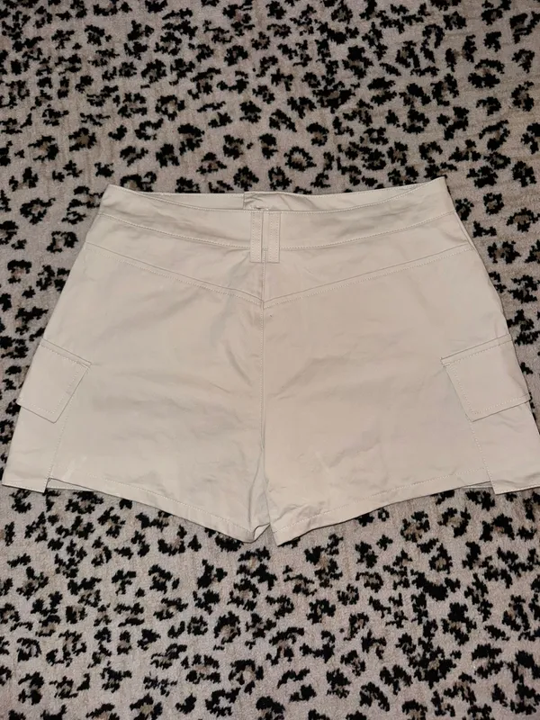 ZARA Cargo Khaki Skort Size Small - Image 4