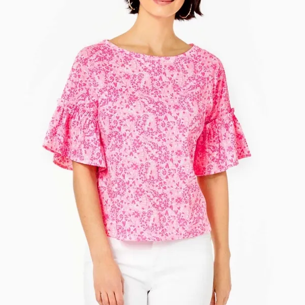 {Lilly Pulitzer} Brand New Ziva Top - Image 2