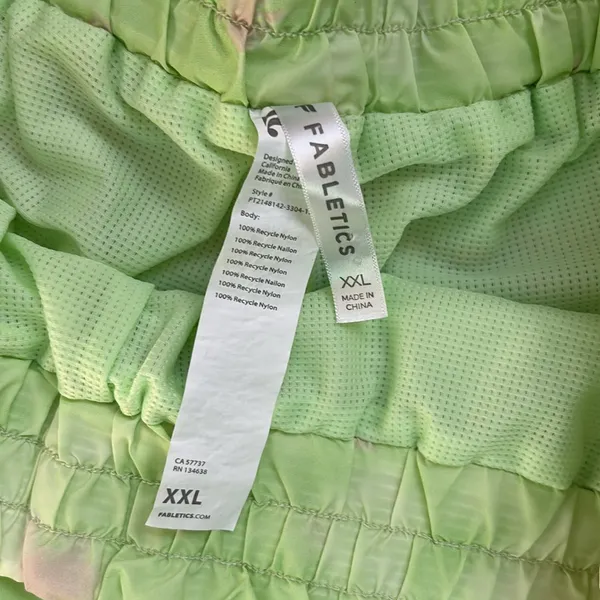 Fabletics Kalani Convertible Track Pant Aloe Ethereal Size 2X Athleisure Gym - Image 9