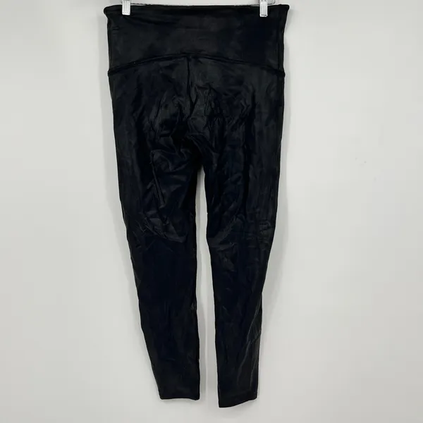 Spanx black leggings sleek & smoothing slimming basic neutral plus size 1X - Image 3