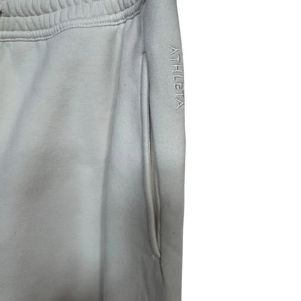 Athleta Women's Light Gray Jogger Sweatpants Size S Comfortable Athleisure - Image 3