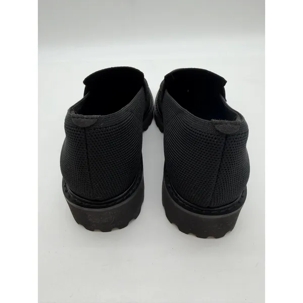 Vivaia Francesca Platform Chunky Heel Penny Minimalist Preppy Black Loafer 6.5 - Image 6
