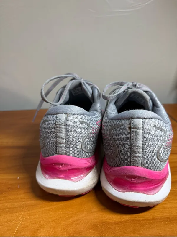 ASICS Gel Cumulus 24‎ Women's Running Walking Sneaker Shoe Pink Grey *NO INSOLES - Image 4