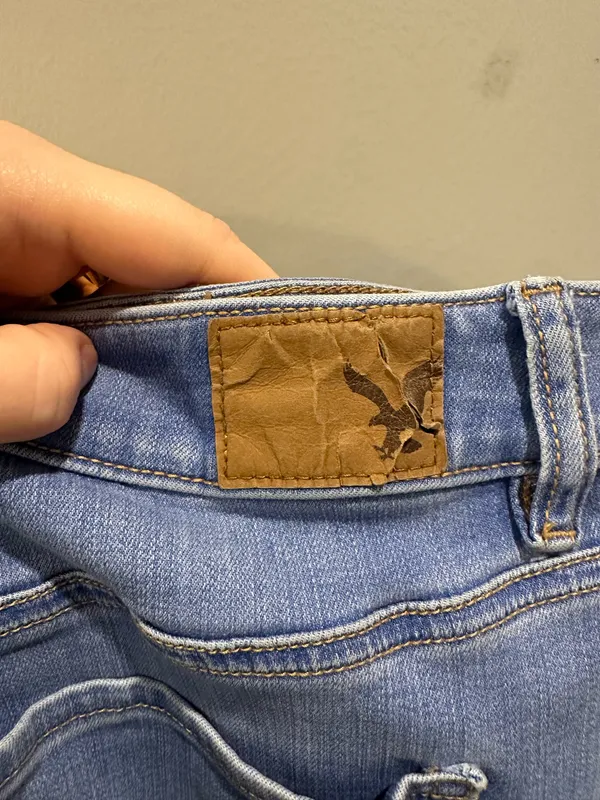 American Eagle X Cafe Super Super Stretch Hi-Rise Jegging - Image 4