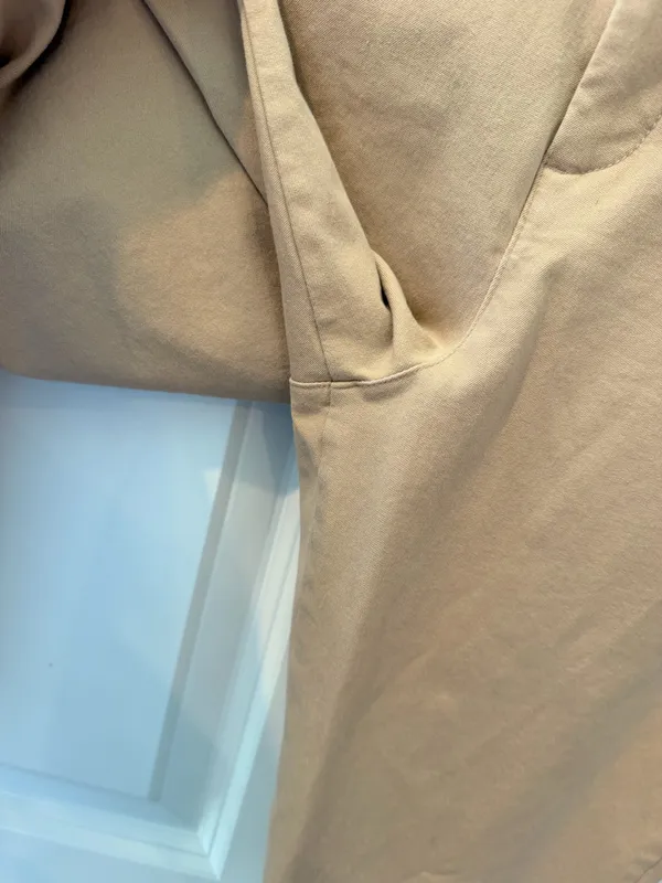 Old Navy Tan High Rise Pixie Pants Size 8 - Image 4