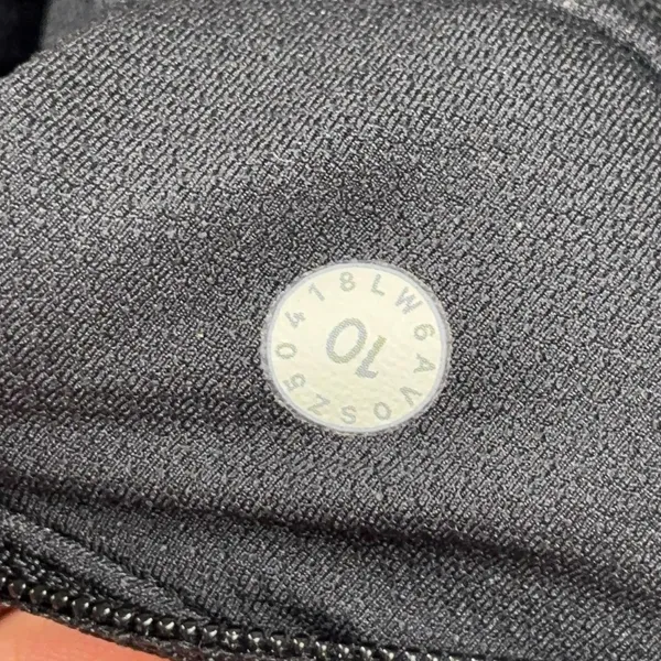 Lululemon Leggings Womens 10 Black Capri Drawstring Side Pocket Running Yoga Gym - Image 8