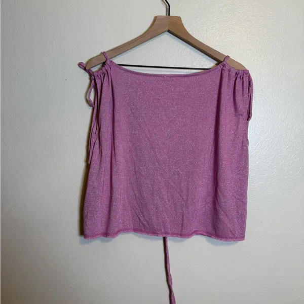 Free People Wanna Dance Metallic‎ Convertible Top - Image 9