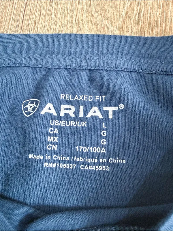 NEW Ariat Howdy Ombre Top Size Large - Image 3