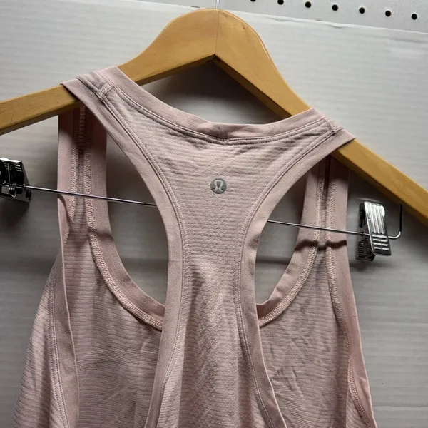 Lululemon Pink Lululemon Swiftly Tank Top Waist Length - Image 3