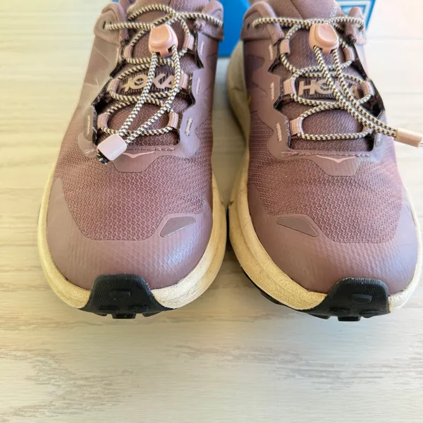 HOKA One One Transport Shoes Smoky Quartz / Oat Milk Womens Size 6B - Image 6