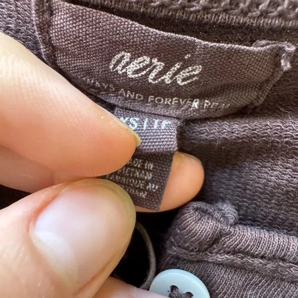 Aerie Short Sleeve Crochet Cardigan Top - Image 8