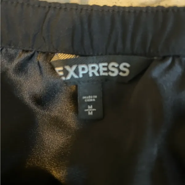 Express Black Strapless Dress - Image 2