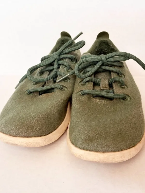 Allbirds Wool Runners Sneakers - Women's 7 - Green - Image 5