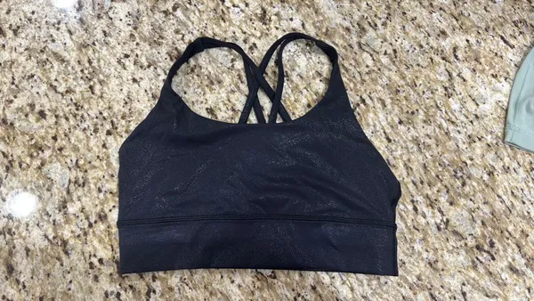 Lululemon Sports Bra 8 Black - Image 2