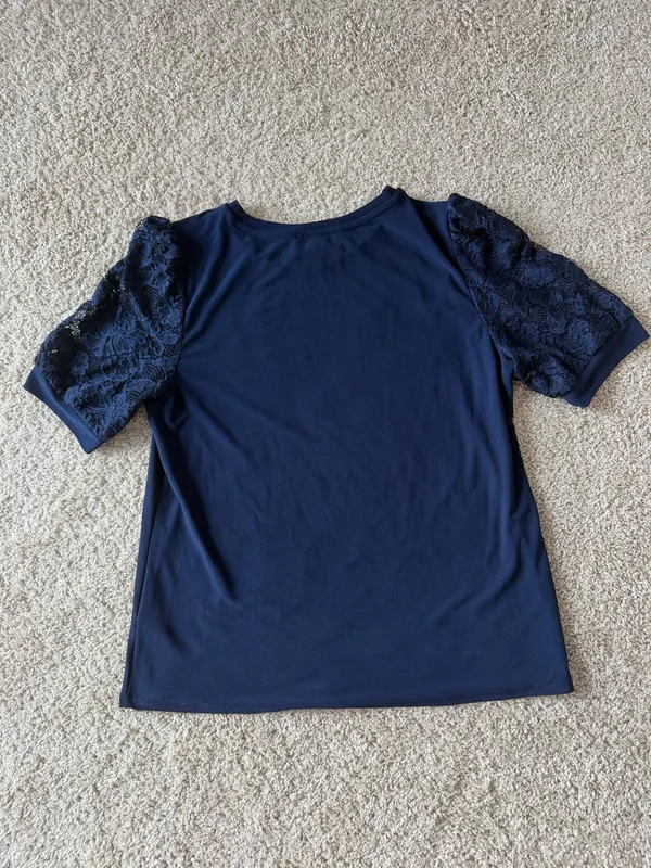 Navy blue dress shirt - Image 3