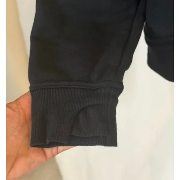 Freely Women's Black Full Zip Mock Neck Jacket sz. L - Image 7