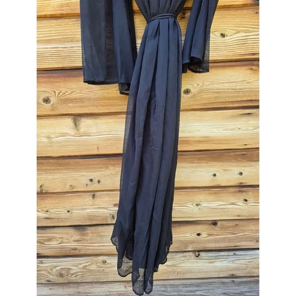 NWT Elliatt Black Long Sleeve Gown Dress Size S - Image 11