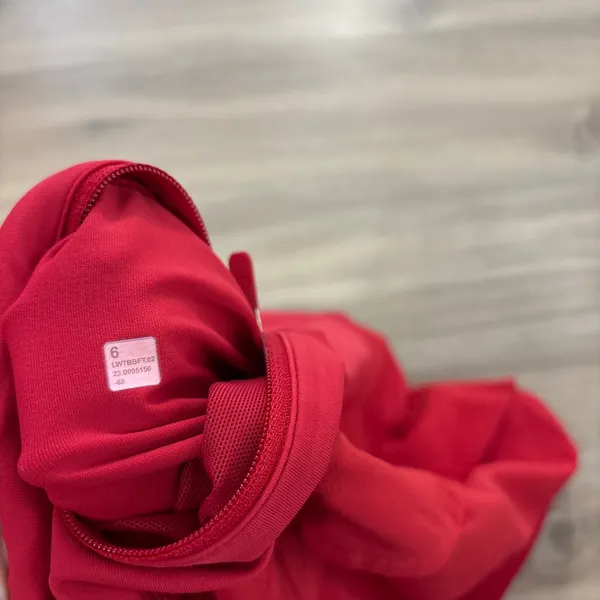 Lululemon Speed Up High-Rise Short 4" Long Dark Red Women Size 6 - Image 3