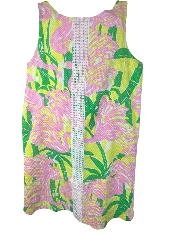 Lilly Pulitzer Target 20th Anniversary Women's Fan Dance Shift Dress XL 14/16 - Image 3