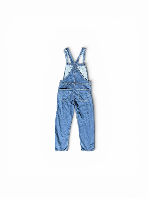 We the free Women’s Blue Denim Overalls Jeans - Image 2