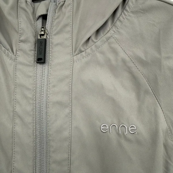 Erne Size Small The Highland Windbreaker Zinc Light Gray‎ Jacket Pickleball - Image 3