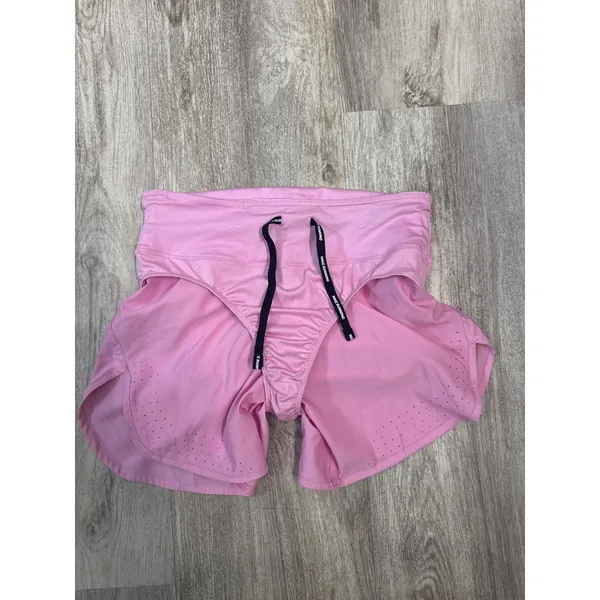 Nike Eclipse 2-in-1 Womens Dri-FIT Running‎ Shorts Pink Laser Cut Size XS - Image 8