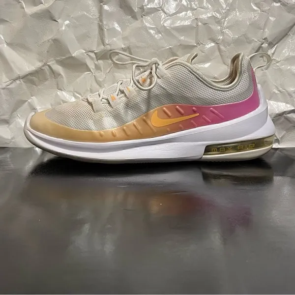 Nike Air Max Axis White / Pink Women's Running Shoes Size 8.5M - Image 13