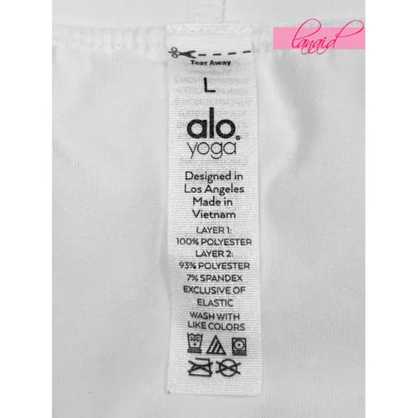 Alo Mesh Flirty Tennis Skirt White Sheer Transparent See-Through Pleated Skort - Image 14