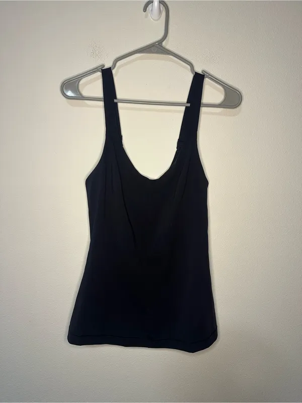 Lululemon Simply Sleek 2-in-1 Tank Black W1BSKS Ultralu™ fits a medium - Image 3