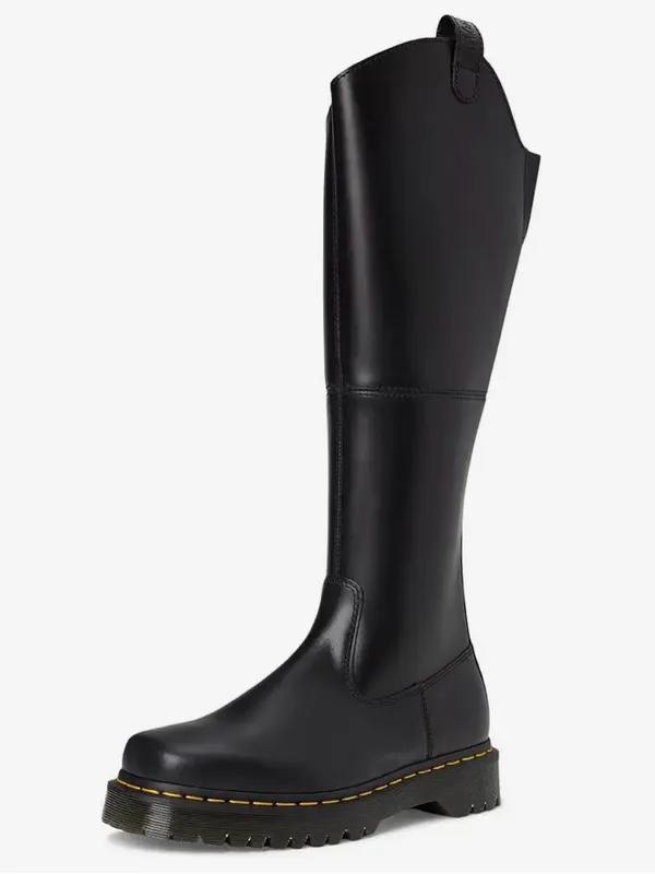 Dr. Doc Martens Amaayah Hi Leather Bex Riding Boots Black NEW w/out Box - Image 7