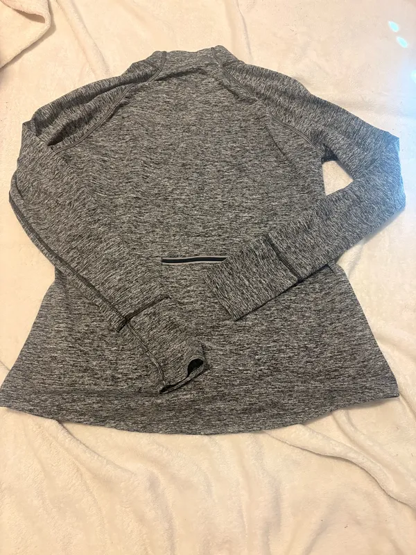Tangerine Long Sleeve Quarter-Zip - Image 2