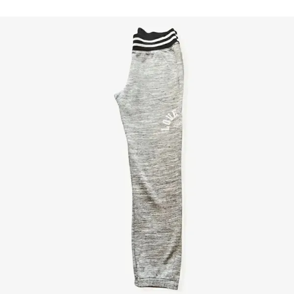 Victoria Secret Pink Love Gray Women Jogger Pants SZ S - Image 5