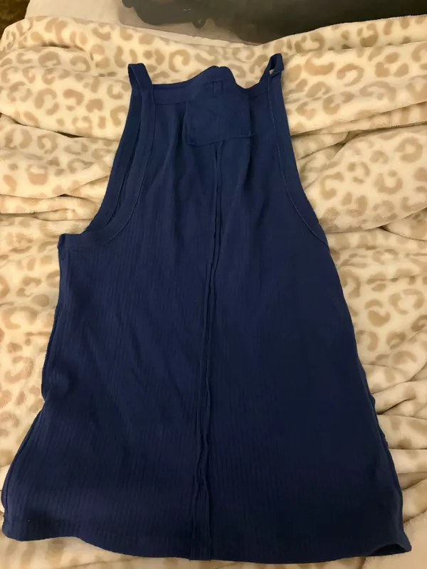 Blue Free People Tank Top - Image 2