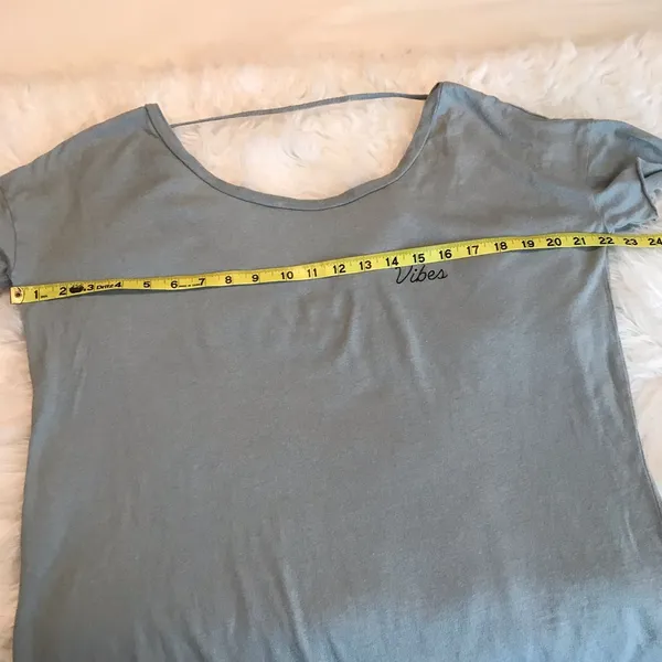 PINK Victoria’s Secret short sleeve oversized vibes top size medium summer - Image 6