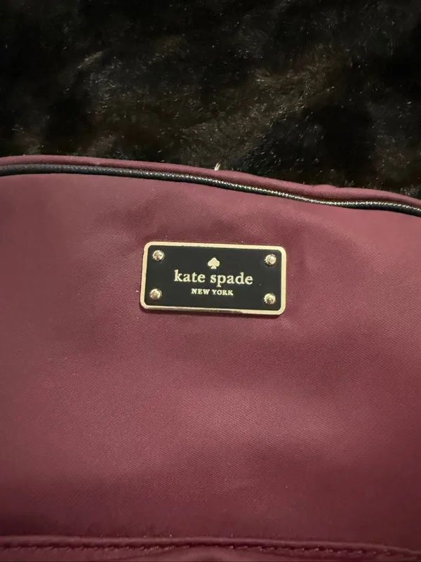 Large Bradley Kate spade backpack in burgundy School work - Image 7