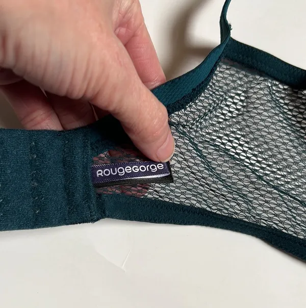 Rougegorge BlueGreen Sexy Lace Underwire Bra. Size FR 95E/ EUR 80E / US 36D - Image 3