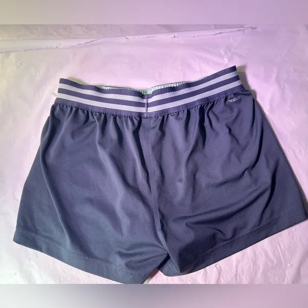 Adidas Lavender and Navy Shorts - Image 3