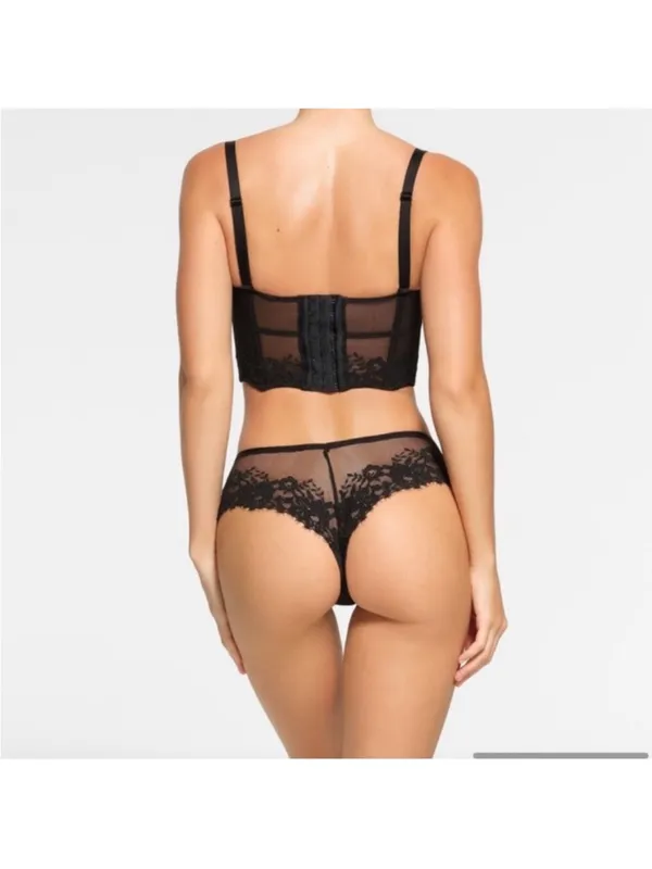 SKIMS femme lace balconette corset size XL NWT - Image 7