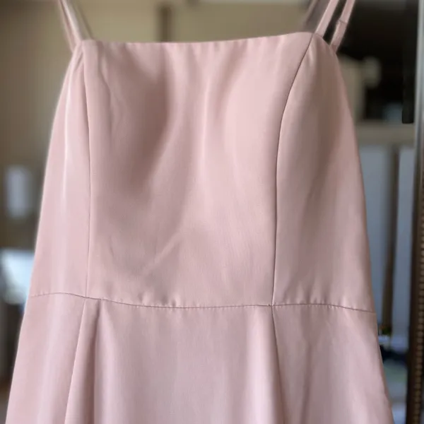 Gorgeous Azazie gown, soft pink, very elegant - Image 4