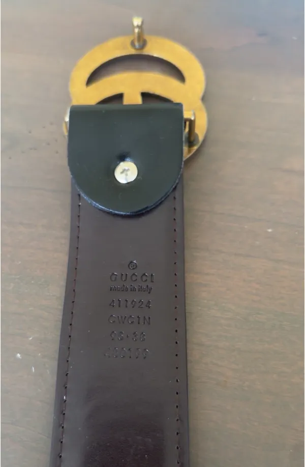 Belt Gucci Leather - Image 2