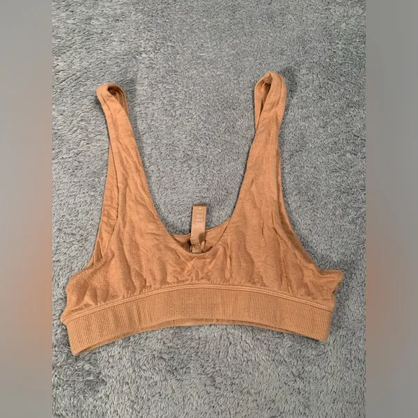 Skims Tan bra Bralette medium - Image 5