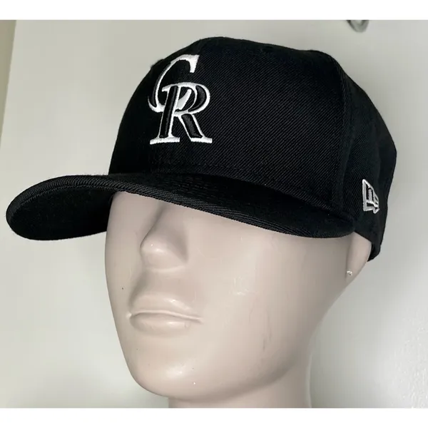 New Era Black  Colorado Rockies Hat - Image 11