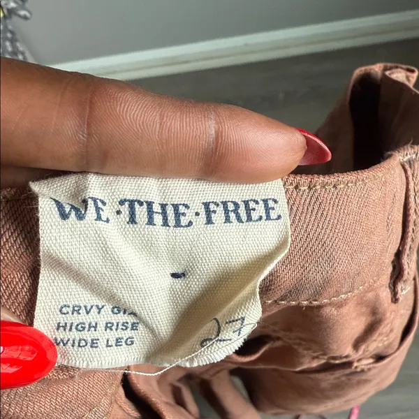 NEW We The Free Crvy Gia Wide Leg Jeans, Festival 27 - Image 12