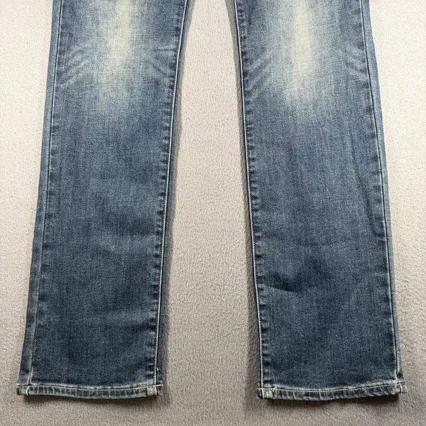 Lucky Brand Sweet Straight Jeans Womens 6/28 Blue Medium Wash Mid Rise Stretch - Image 2