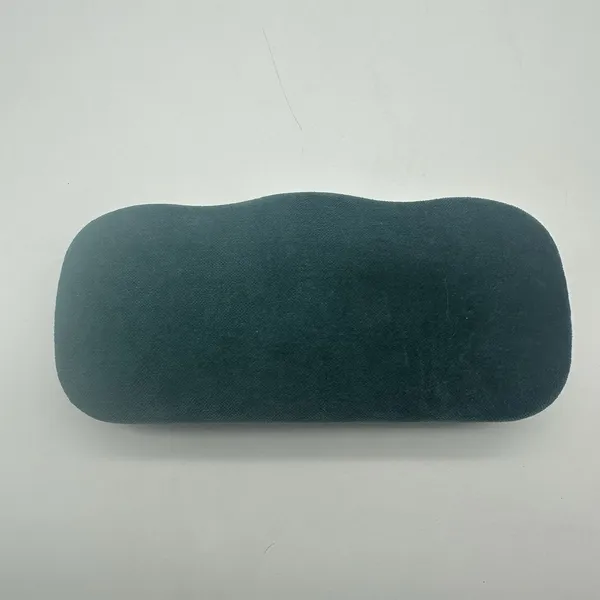 Gucci Authentic Designer Hard Velvet Clamshell Eyeglass Sunglasses Case In Green - Image 4