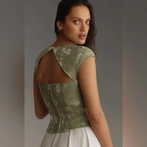 Reformation Cora Linen Top 4 - Image 6