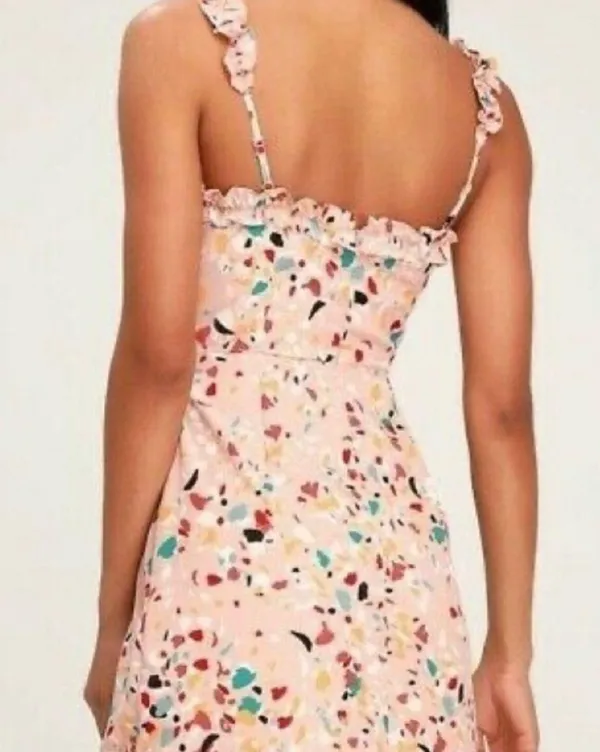 Ruffle Mini Dress - Image 2