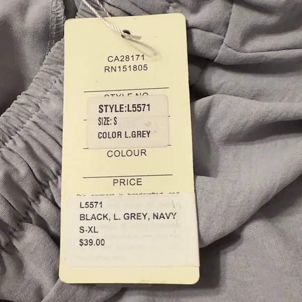 Sorella Wide Leg Light Gray Pants - NWT - Size S - Can fit larger - Image 6